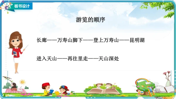 第五单元习作例文《颐和园》《七月的天山》课件（1课时）共26张PPT