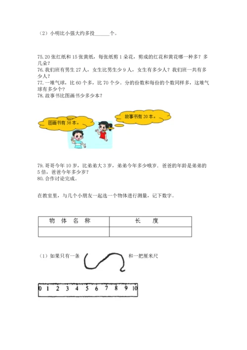 小学二年级上册数学应用题100道附参考答案【完整版】.docx