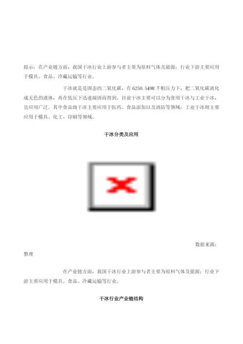 我国干冰企业注册量、产需量呈增长趋势行业市场规模持续上升.docx