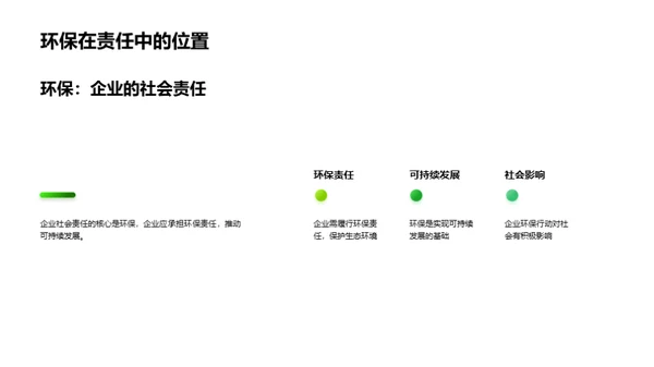 企业绿色行动宣言