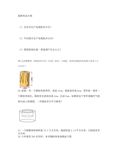 六年级小升初数学解决问题50道及答案1套.docx