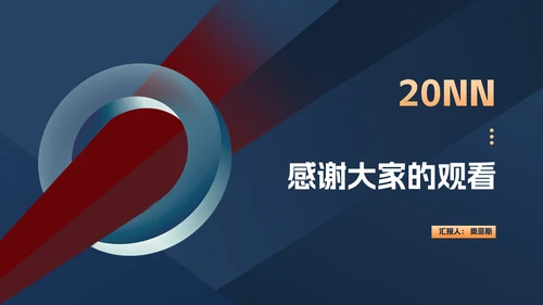 商务风工作年度总结汇报PPT模板
