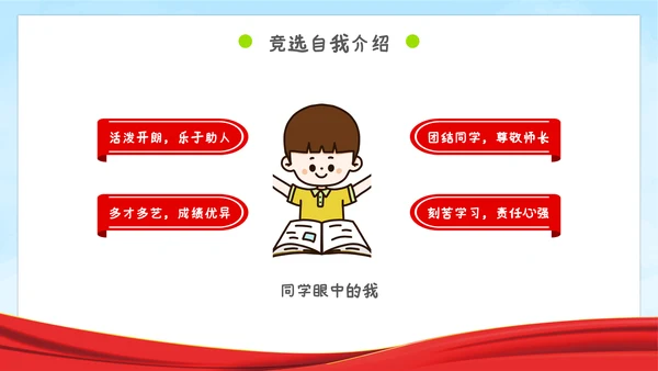 学生班干部竞选自我介绍