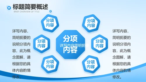 蓝色医院医疗工作总结汇报动态PPT