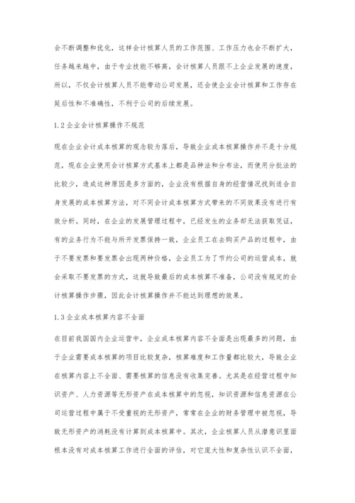 企业会计核算中存在的问题及解决措施.docx