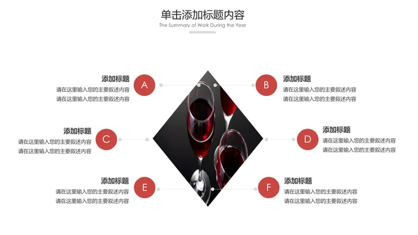 高档尊贵欧式风格红酒洋酒葡萄酒PPT模板