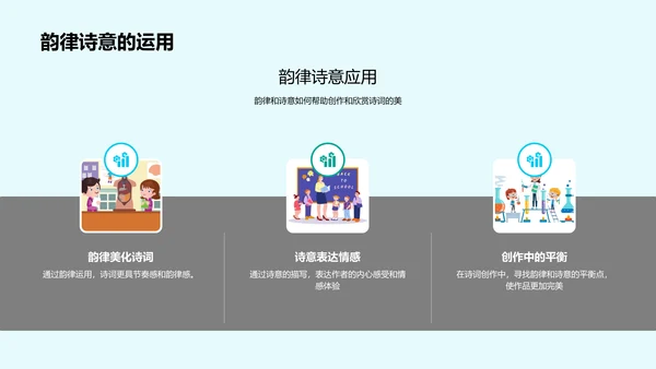 诗词教学讲座PPT模板
