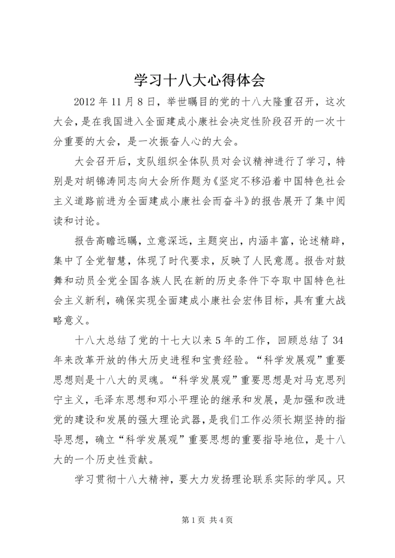 学习十八大心得体会 (39).docx
