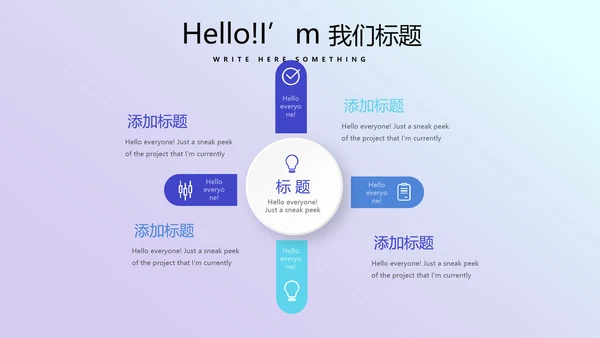 蓝色医疗口腔医学科研成果展示动态PPT