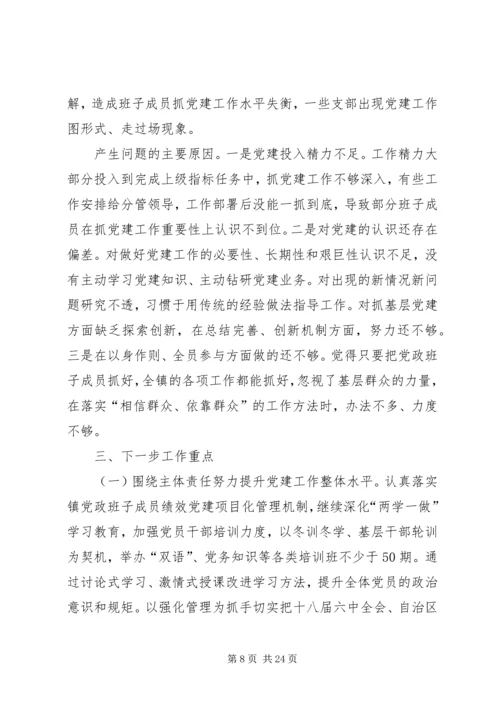 抓支部党建工作履职报告.docx