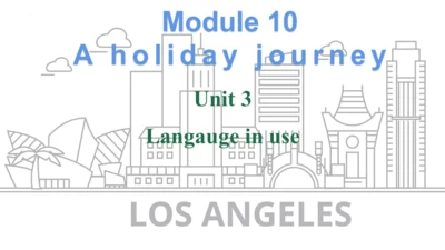 2023-2024学年度外研版七年级下册Module 10 Unit 3 Language in u
