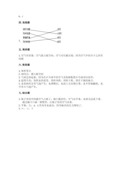 教科版三年级上册科学期末测试卷【精华版】.docx