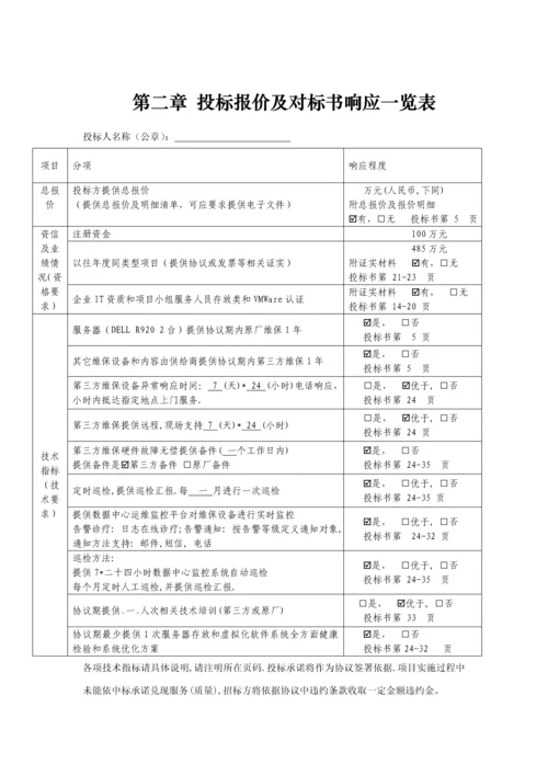 图书馆运维服务项目投标文件模板.docx