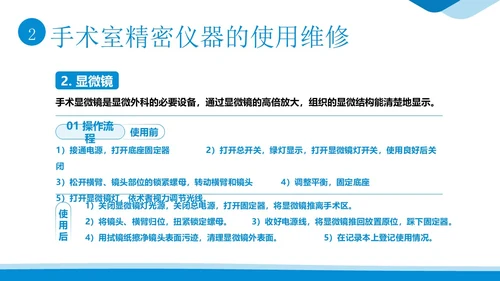 手术室仪器设备管理医院手术室设备管理培训PPT课件