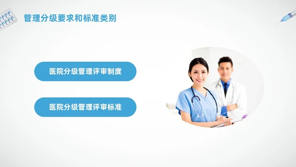 蓝色简约护理质量标准管理PPT模板宣传PPT动态PPT质量管理