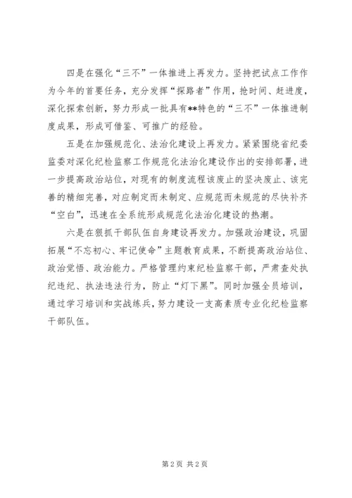 召开20XX年上半年纪检监察工作汇报会简报.docx