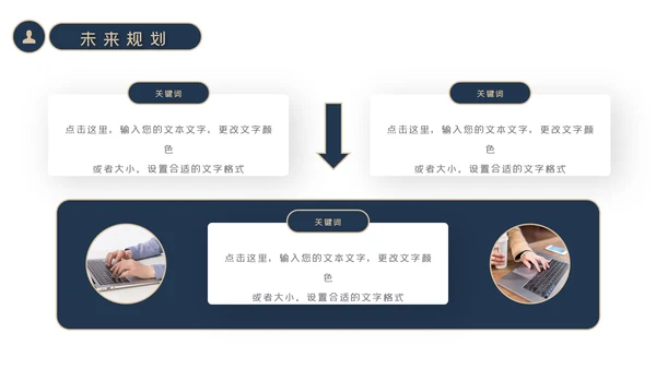 简约大气商务工作总结工作计划述职报告PPT模板