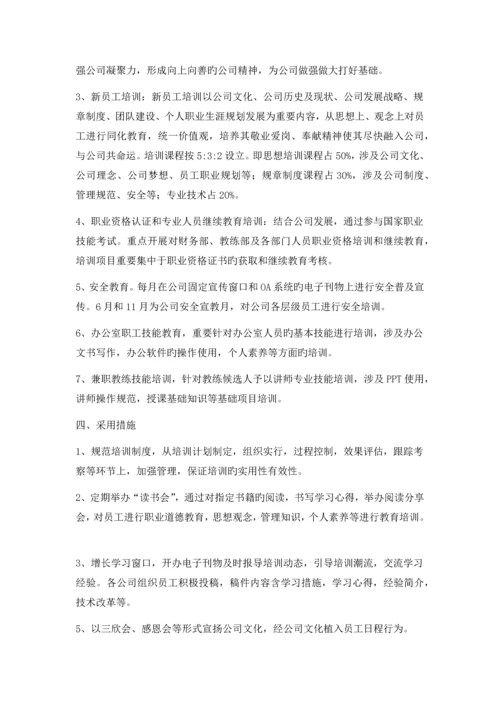 员工年度培训计划.docx