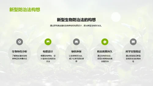 新型生物防治法探索