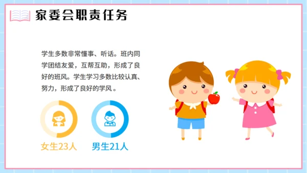 学校家长委员会通用PPT模板