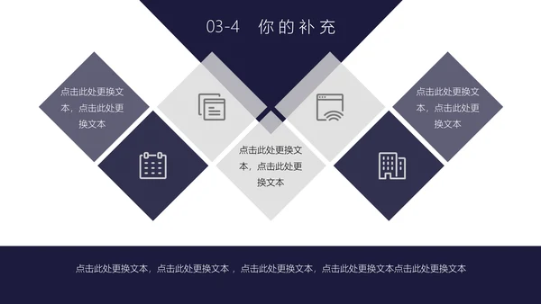 商业月度计划总结汇报通用PPT模板