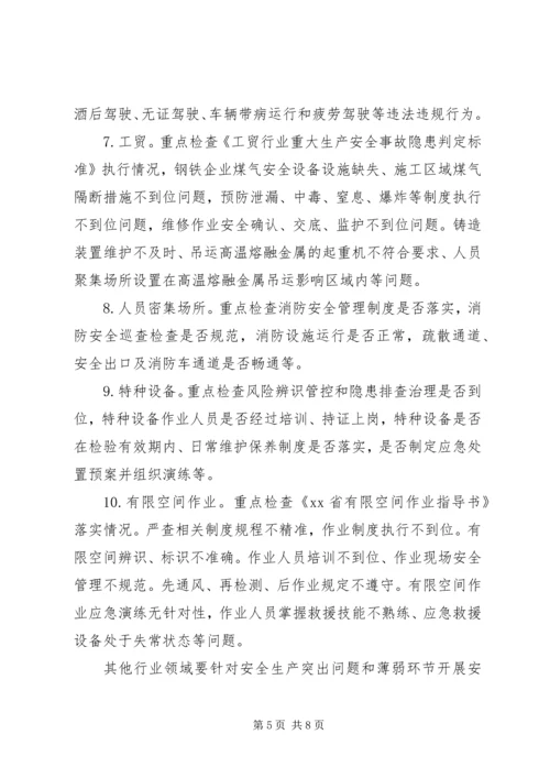 全市复工复产安全生产大检查方案.docx