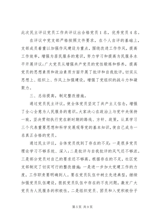 社区党员鉴定报告.docx