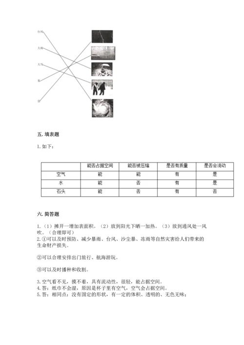 教科版小学三年级上册科学期末测试卷附完整答案（易错题）.docx