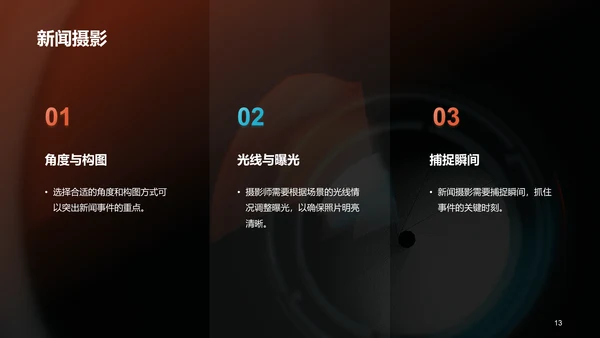橙色商务现代新闻业求变之道PPT模板