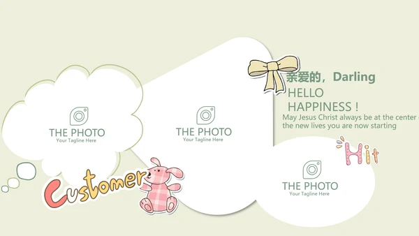 绿色文艺风致青春毕业纪念册动态PPT模板
