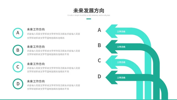 简约商务励志风岗位竞聘个人简历自我介绍ppt模板