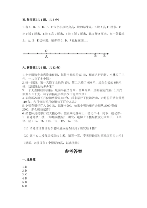 兴仁县六年级下册数学期末测试卷（典型题）.docx
