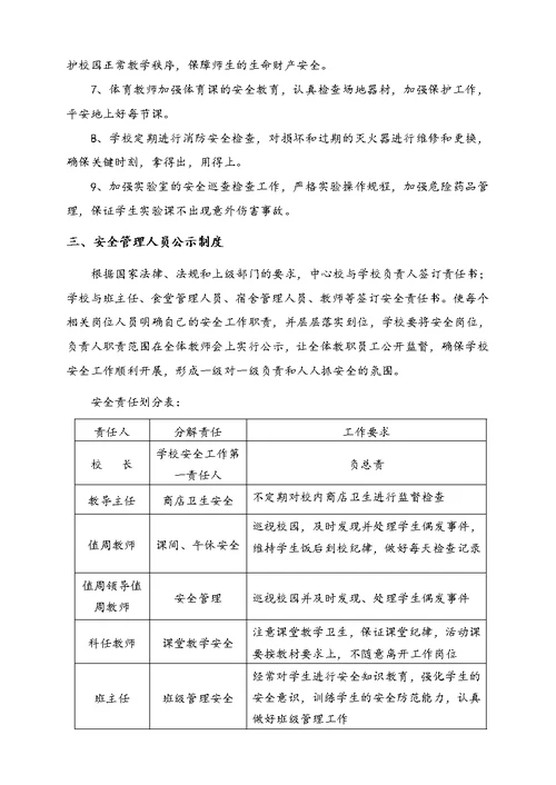 学校安全管理制度汇编(doc 36页)