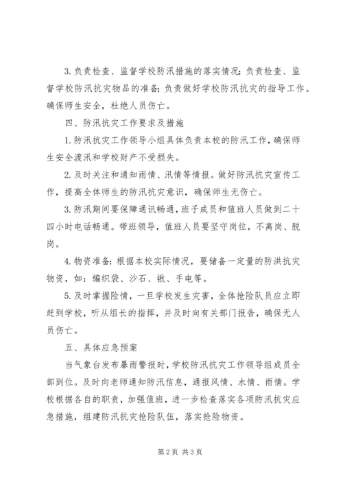 校园防汛工作计划.docx