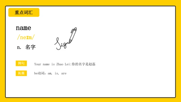 Unit1 Greetings Lesson1 课件(共20张PPT)