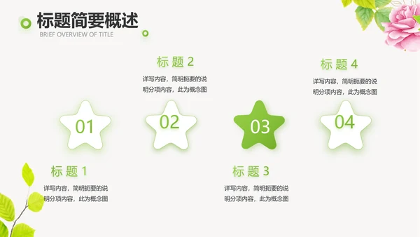 绿色水彩风春天约会旅游相册动态PPT