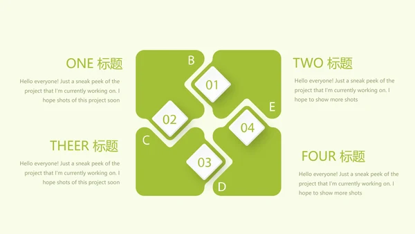 绿色小清新春季护肤宣传动态PPT