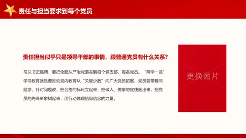 讲奉献有作为做合格共产党员党课党员培训PPT模板