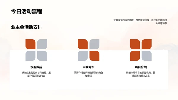 业主见面会报告PPT模板