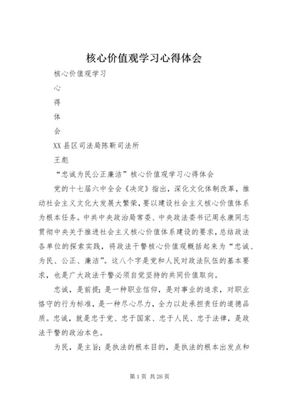 核心价值观学习心得体会.docx