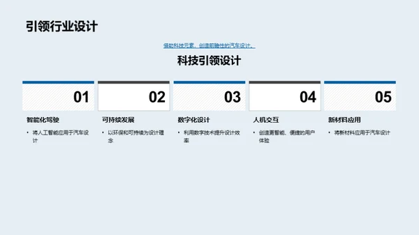 驾驭科技 重塑汽车设计