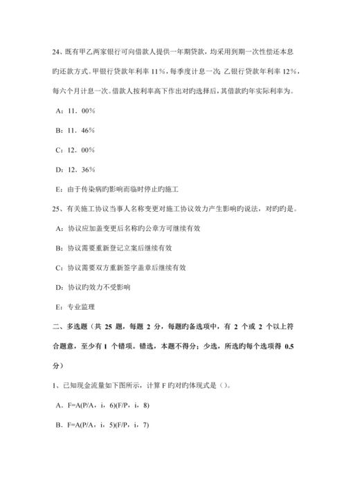 内蒙古注册监理师建设工程材料设备采购合同管理考试题.docx