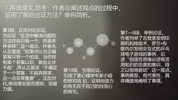 谈创造性思维PPT模板