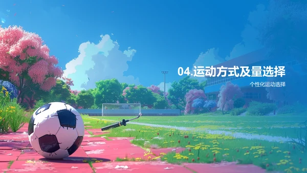 运动健康知识讲解PPT模板