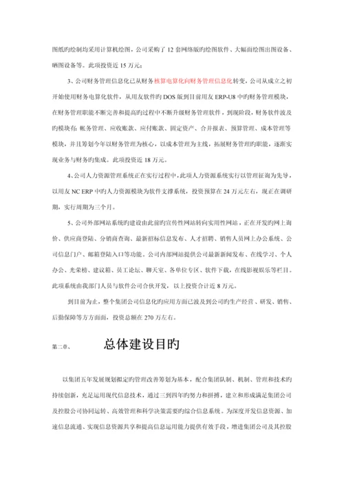 公司企业信息化专项项目可行性专题研究报告.docx