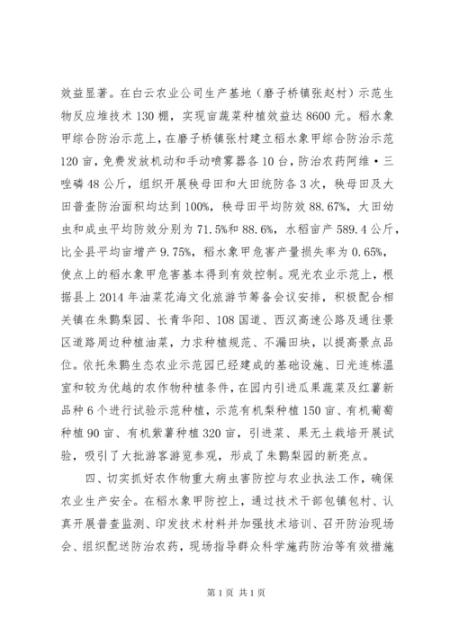 农业技术推广中心年度工作总结 (3).docx