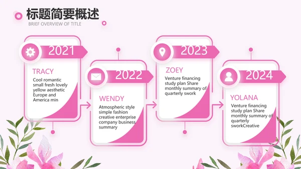 粉色感恩老师教师节主题班会动态PPT模板