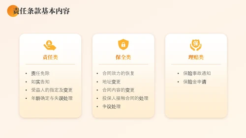 黄色渐变商务实拍风保险基础知识PPT模版