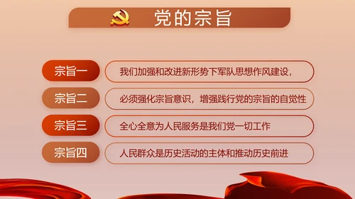 党建党支部党员主题党日微党课PPT