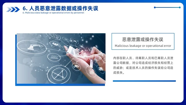 蓝色科技风企业网络安全教育信息培训商务简约PPT国家网络安全宣传周网络安全宣传周